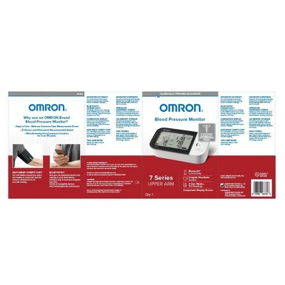 Omron 7 Series Upper Arm Blood Pressure Monitor with Cuff - Fits Standard and Large Arms_4