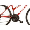Titan Pathfinder Women's 18-Speed Front-Suspension Mountain Bike, 17-Inch Frame, 26-Inch Alloy Wheels, Red - 2 of 4