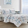 Market & Place Coastal Striped Reversible Quilt Set - image 3 of 4