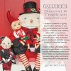 Gallerie II Christmas Village Card Holder Set of 4 - 3 of 3