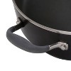 Anolon Advanced 5qt Hard Anodized Nonstick Saute Pan with Helper Handle and Lid Gray - image 4 of 4