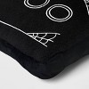 17"x10" Large Tombstone 'Boo' Novelty Shaped Throw Pillow Black - Hyde and EEK! Boutique™ - 4 of 4