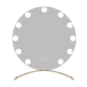 Impressions Vanity Hollywood Round XL Tri-tone LED Vanity Mirror - 1 of 4