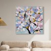 Art Remedy Blossoming in Pastels Pastel Color Abstract Wall Art Framed - 2 of 4