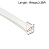 Unique Bargains PVC Insulation U Channel Protecting Trim Seal Strip - 2 of 4