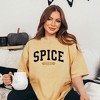 Simply Sage Market Women's Spice Girl Varsity Short Sleeve Garment Dyed Tee - 2 of 2