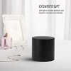 HTUTWOO Jewelry Organizer, Small Jewelry Box Earring Holder for Women Gifts, Jewelry Storage Box 4-Layer Rotatable Jewelry Accessory Storage Tray - 3 of 4