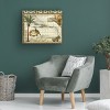 Vision Studio 'Tropical Map Of West Indies' Canvas Art - 4 of 4