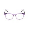Ernest Hemingway H4850 Designer Acetate Eye Glasses Frame in Gloss Black Silver/Demo Lens 143mm Frame/58mm Lens Width - 2 of 4