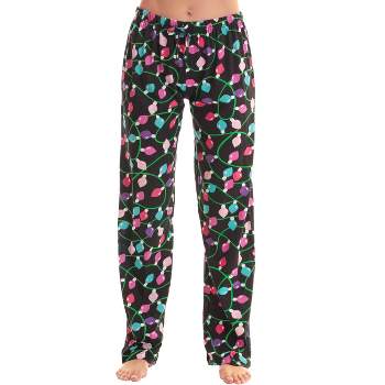 Just Love Womens Christmas Print Knit Jersey Pajama Pants - Winter Cotton Pjs  6324-10122-l : Target