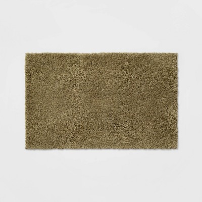 20x34 Antimicrobial Bath Mat Gold - Threshold™ in 2023