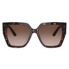 Dolce & Gabbana DG 4438 502/13 Womens Butterfly Sunglasses Havana 55mm - 2 of 3