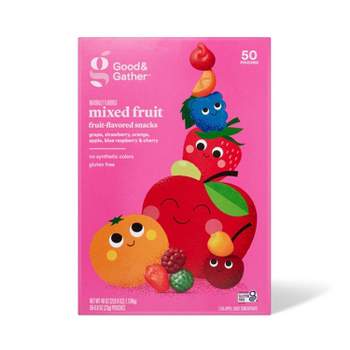 Mixed Fruit Flavored Snacks 40oz/50ct - Good & Gather™