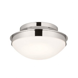 Kichler Lighting Bretta 2 - Light Flush Mount in  Polished Nickel - 1 of 4