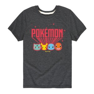 Boys' - Pokémon - Retro Pokémon Short Sleeve Graphic T-Shirt - 1 of 4