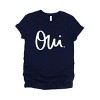 Simply Sage Market Oui Short Sleeve Tee - 2 of 4