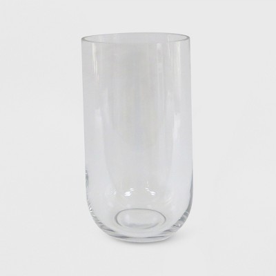 Hurricane Glass Pillar Candle Holder Clear - Made By Design™