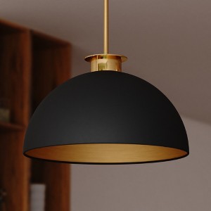 VAXCEL Devon 1L LED Compatible Mid-Century Modern Pendant Light - 1 of 4