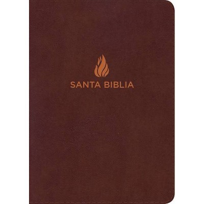 Rvr 1960 Biblia Letra Super Gigante Marron, Piel Fabricada - Large Print by  B&h Español Editorial (Leather Bound)