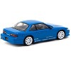 Nissan Silvia (S13) Vertex RHD Blue Metallic "Toyo Tires" "Global64" Series 1/64 Die Cast Model by Tarmac Works - 2 of 3