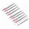 LOVELAY CREATIONS Pack-of-24 Oblique Tweezers - 4 of 4