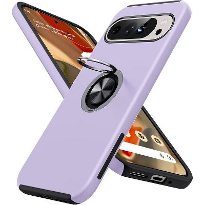 Entronix Case Compatible with Pixel 9 Pro XL - 360º Circular Ring Gripstand