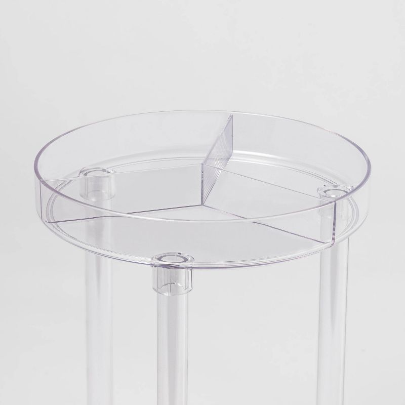 Spinning Turntable Makeup Organizer Clear - Brightroom&#8482;, 4 of 9