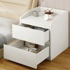 Nightstand with Drawers 15.75"D x 23.62"W x 22.83"H - 3 of 4