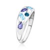 Ross-Simons 0.78 ct. t.w. Multi-Gemstone Ring in Sterling Silver - 3 of 4