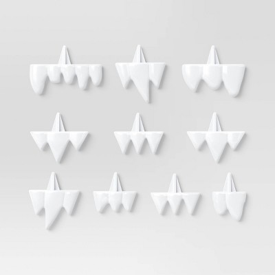 10.5" Scary Push in Teeth Carving Halloween Decorative Prop Kit White - Hyde and EEK! Boutique™
