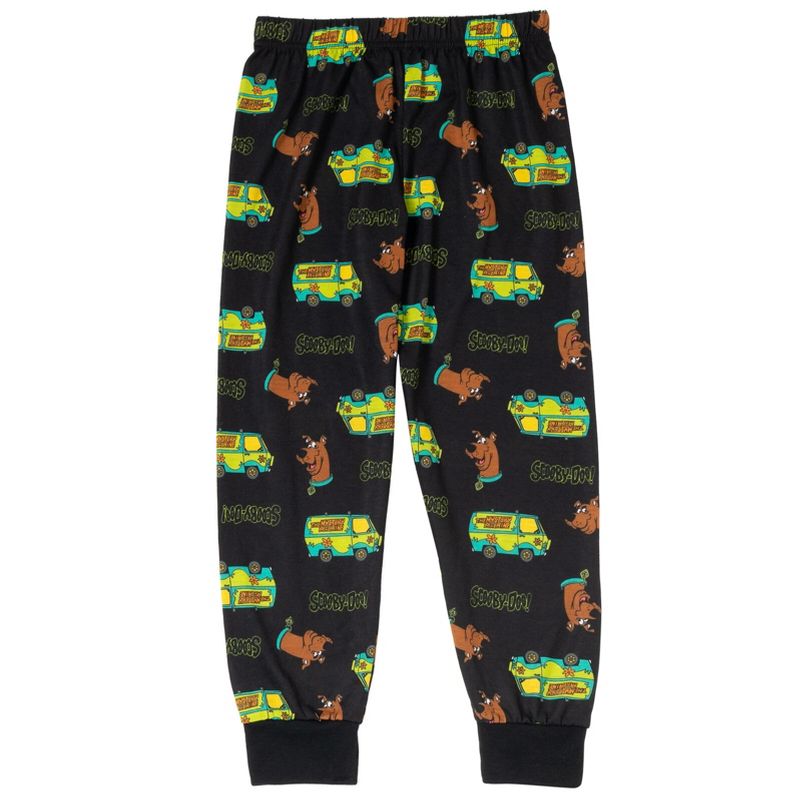 Scooby-Doo Scooby Doo Pullover Pajama Shirt and Pants Sleep Set Little Kid to Big Kid, 3 of 8
