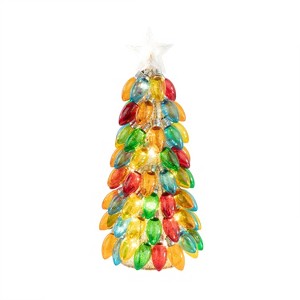 Mr. Christmas 18 in. Retro C9 Bulb Tree - Multi-Color - 1 of 3