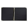 Samsill Classic Collection Ring Binder, 3 Rings, 1" Capacity, 11 x 8.5, Black - 3 of 4