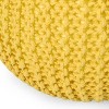 Nahunta Modern Knitted Cotton Round Pouf - Christopher Knight Home - 4 of 4