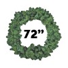 Novelty Lights LED Pre-Lit Artificial Christmas Wreath, Colorado Pine Greenery, Christmas Decoration - 2 of 2