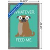 Trends International David Olenick - Feed Me Framed Wall Poster Prints - 3 of 4