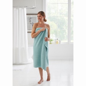 BrylaneHome Zero Twist 100% Cotton Oversized Bath Sheet - 1 of 1