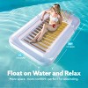 Sloosh Luxe Edition Inflatable Suntan Tub Floating Pool Lounger Pool Tanning Pool Inflatable Tanning Bed for Adults - 3 of 4