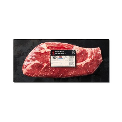 USDA Choice Angus Beef Chuck Steak - 0.93-1.55 lbs - price per lb - Good & Gather™