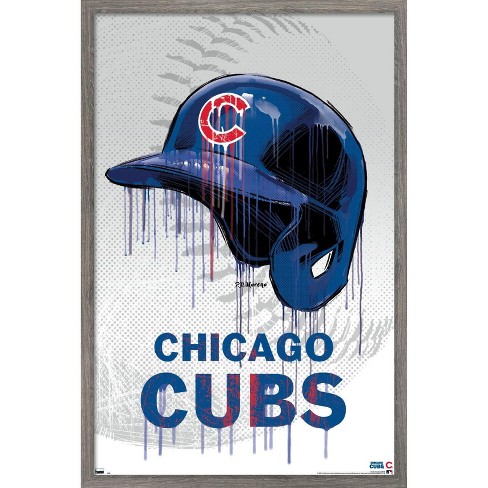 MLB Rivalries - St. Louis Cardinals vs Chicago Cubs Wall Poster, 22.375 x  34 Framed 