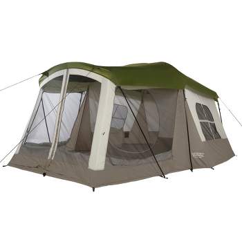 CORE Equipment 10 Person Lighted Instant Cabin Tent with Awning – Storage  Steals & Daily Deals