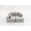 Resenkos Compressed Sofa, Space-Saving Cube Sofa, Magic Sofa for Living Room, Compact & Comfortable, Easy to Assemble, Corduroy, Beige - 2 of 4