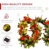 Best Choice Products 9ft Pre-Lit Pre-Decorated Garland w/ PVC Branch Tips, 50 Lights, Pine Cones, Berries - 4 of 4