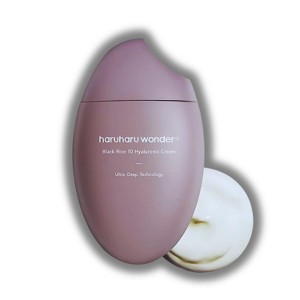 Haruharu Black Rice 10 Hyaluronic Cream for Sensitive Skin (1.6 oz) - Ultra-Deep Hydration, Non-Sticky Cream for Firm & Bright Skin. - 1 of 2