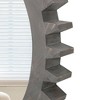 GlasFlength Decorative Wall Mirrors Bathroom Mirror Modern Wall Decor, Unique Style, for Entryway, Living Room, Washroom, Gray,33.86”*2”*33.86" - 3 of 4