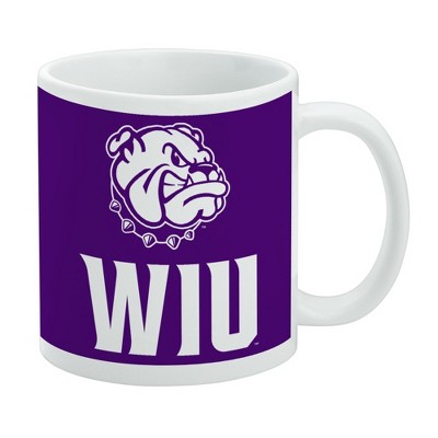Western Illinois University Leathernecks Logo Ceramic Coffee Mug Novelty Gift Mugs for Coffee Tea and Hot Drinks 11oz White