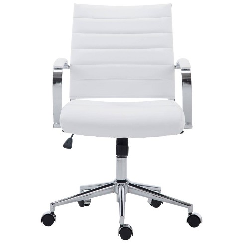 Denver Office Chair White Poly Bark Target