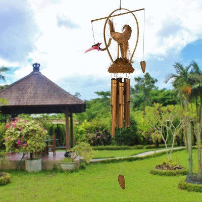 Woodstock Windchimes Animal Chimes Gloria Gooney  Wind Chimes For Outside  Wind Chimes For Garden  Patio  and Outdoor DÃƒÂ©cor  37"L