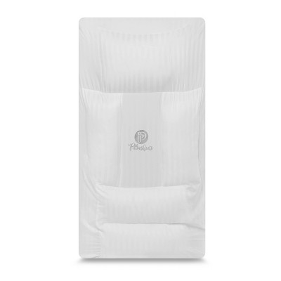 Suite Collection 500 Thread Count Solid Fitted Sheet with Pillow Inserts - PillowSheets