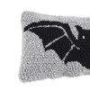 C&F Home Spooky Bat Hooked Pillow - 2 of 3